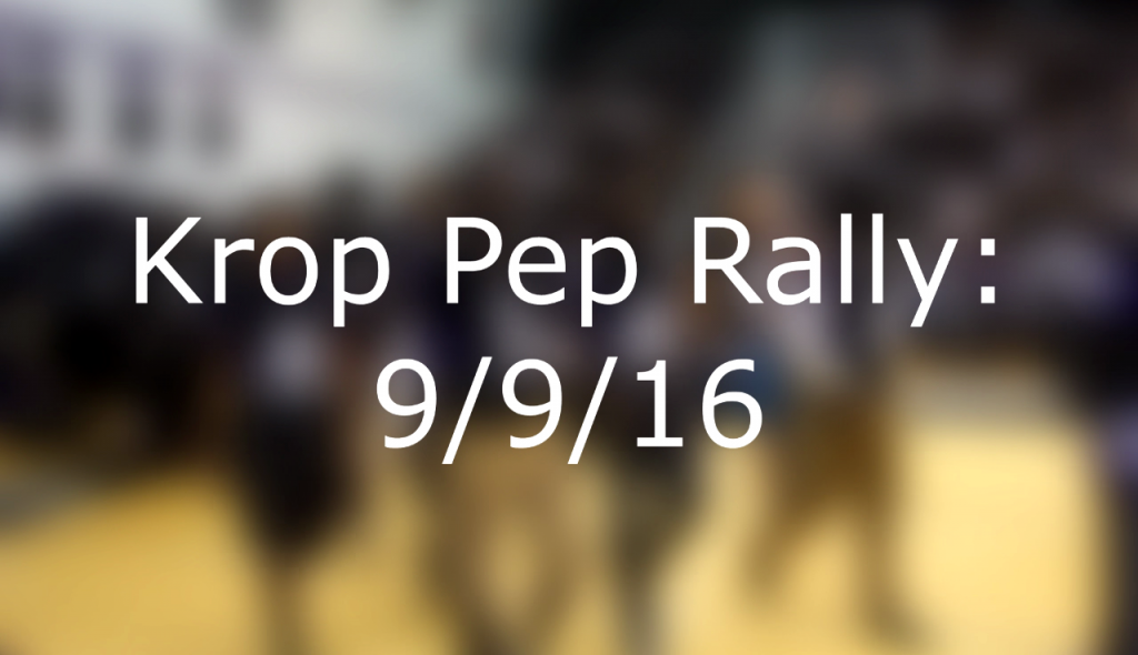 Pep Rally 9/9/16