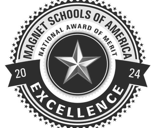 MAGNET AWARD: The seal representing the Magnet Award of Excellence, which was awarded to Krop.